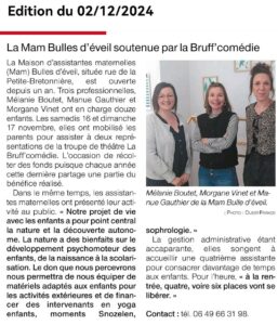 article MAM La Bruffiere